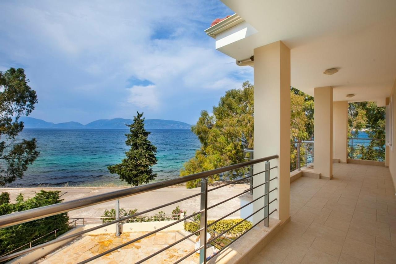 Eucalyptus Suite Sea View Karavomylos Esterno foto