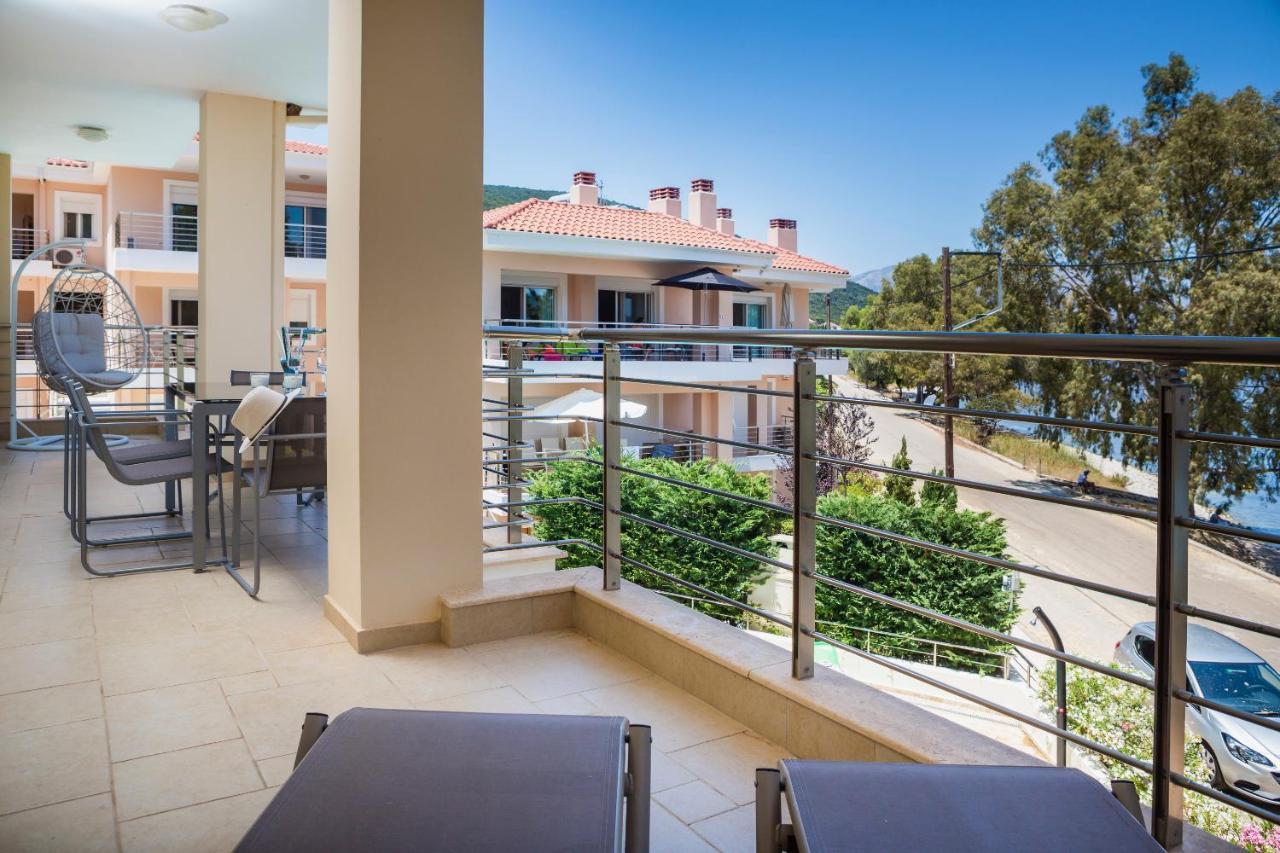 Eucalyptus Suite Sea View Karavomylos Esterno foto